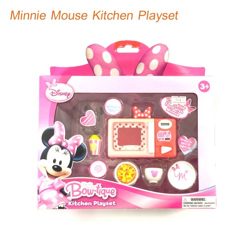 Disney-Kiddo Minnie Mouse Kitchen Playset, แบบ: Microwave Set