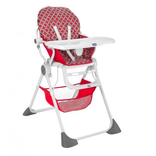 Chicco Pocket Lunch Highchair-Red Wave, สี: Red wave