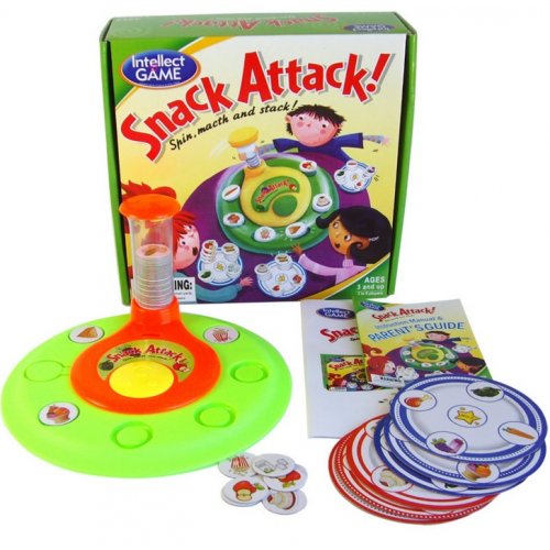 2Kids Snack-Attack-เกมรางหมุนจับคู่อาหาร-ฝึกสมาธิ