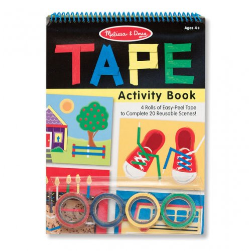 Melissa and Doug Reusable Tape Activity Book